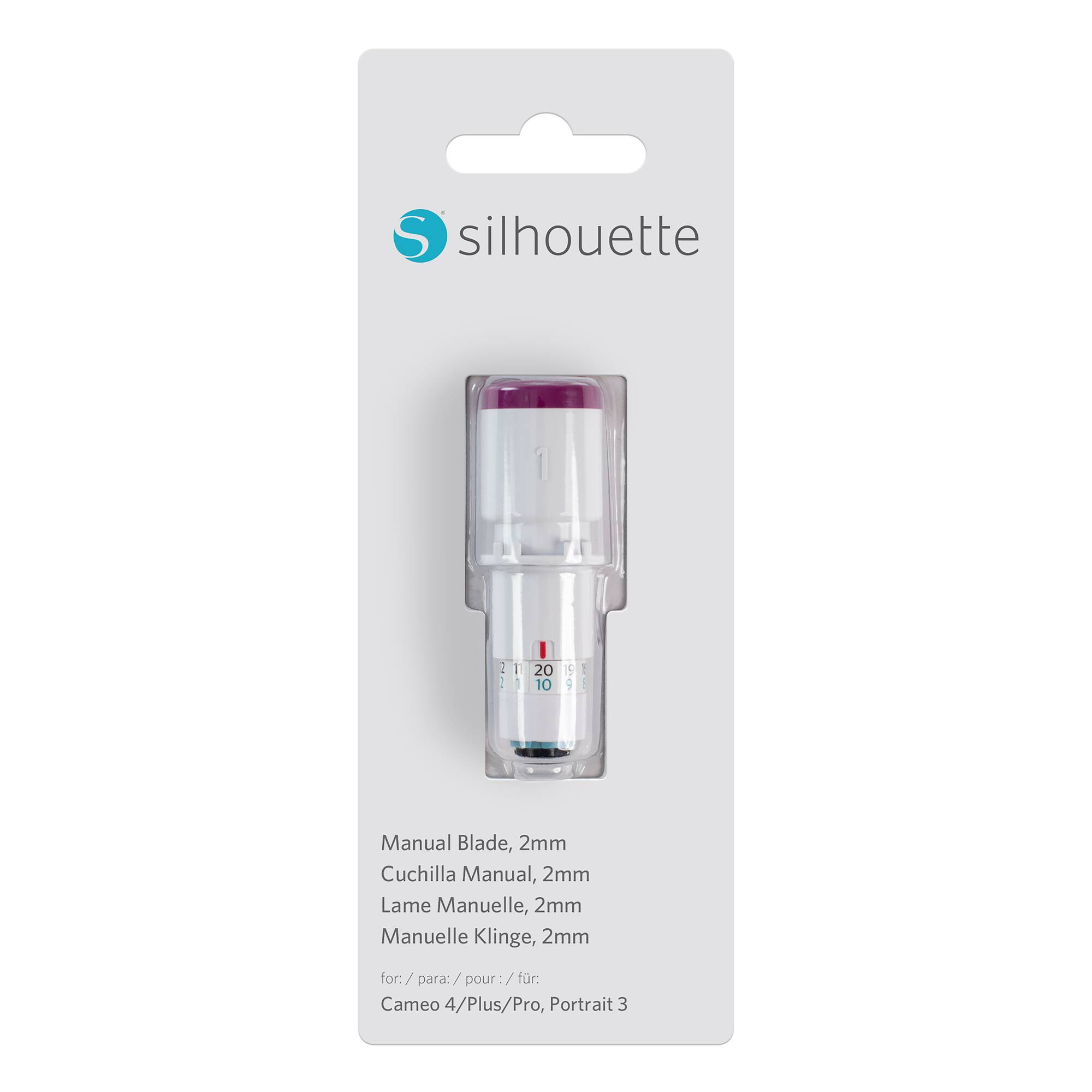 Silhouette® Portrait® 3 Cameo® 4 Manual Deep Cut Blade, 2mm